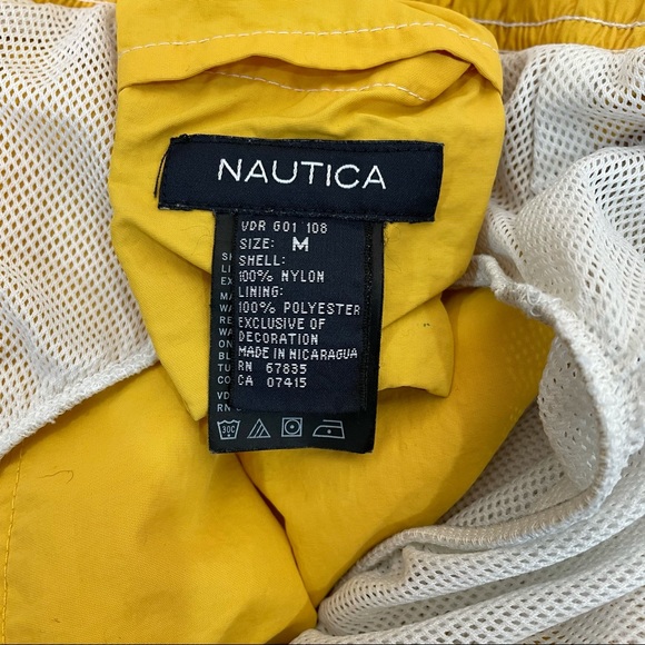 Nautica Yellow Swim Shorts Board Shorts - Picture 3 of 7